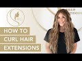 How To Curl Hair Extensions