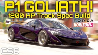Mclaren P1 Goliath - 1,200 HP Track Spec Top 1% Run - Forza Horizon 5 Gameplay @ConnerSpeed6