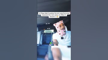 Lil Tjay didn’t realize his mic was live and exposed his real voice on N3on’s stream #n3on #liltjay