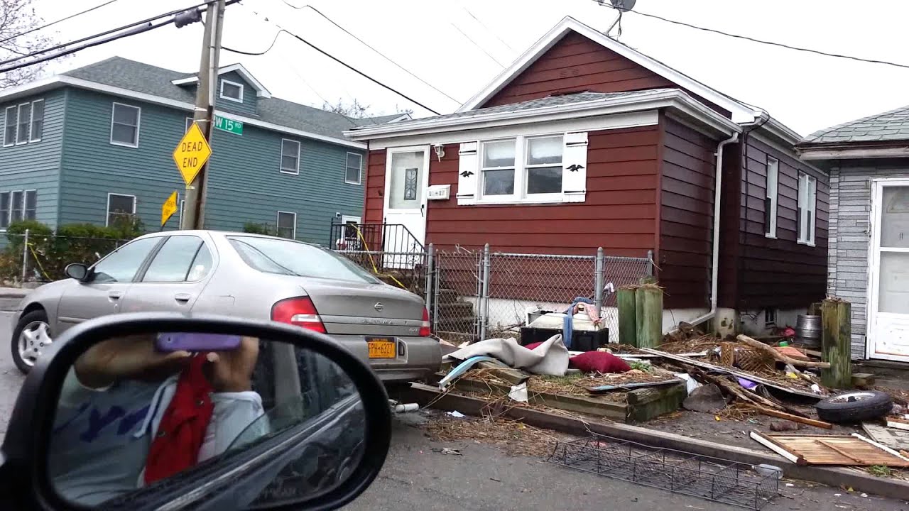 Howard Beach after Hurricane Sandy YouTube