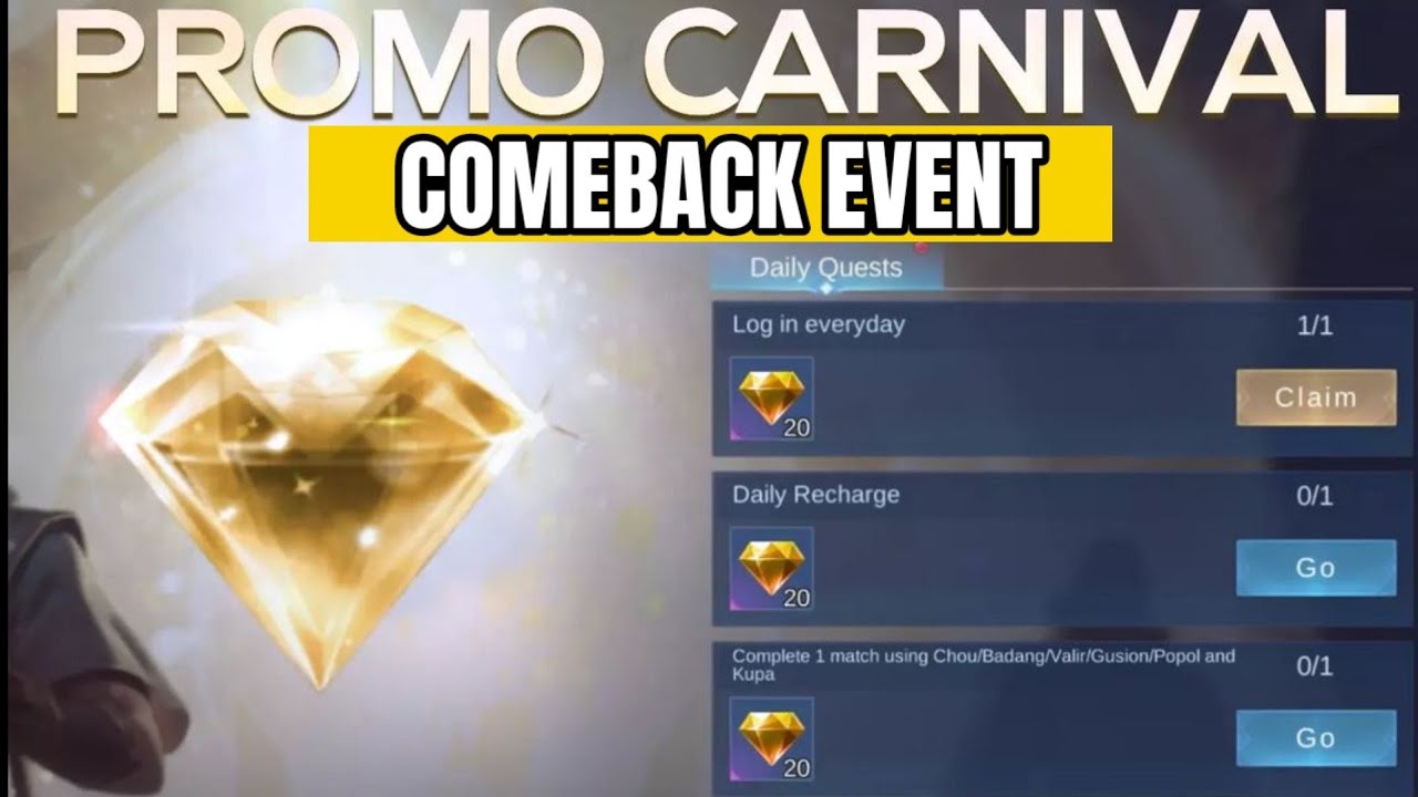 515 Promo Diamonds Comeback + Free Skin 515 Rafaela Update | MLBB