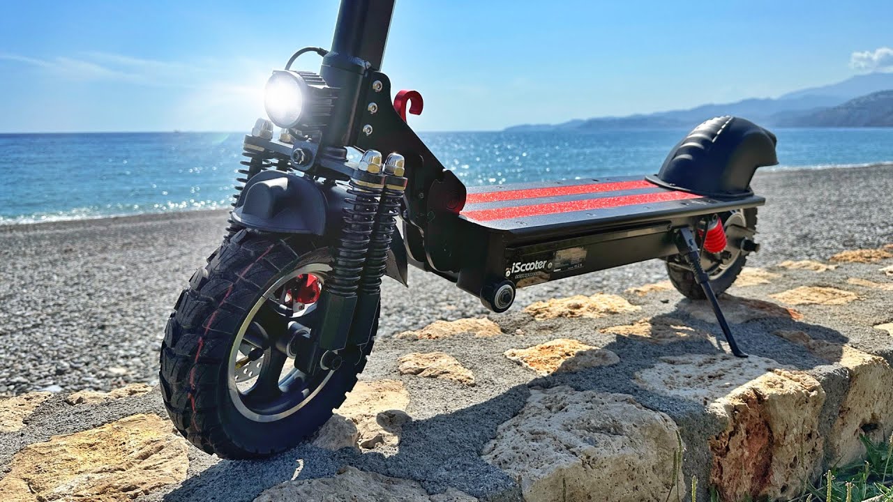 iScooter iX5 Scooter eléctrico todoterreno de 10 pulgadas con motor de 1000  W