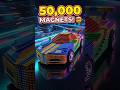 Transforming 5,000 Magnets into a WORKING Supercar Toy! 😱 #Shorts #magnetart #neodymiummagnets