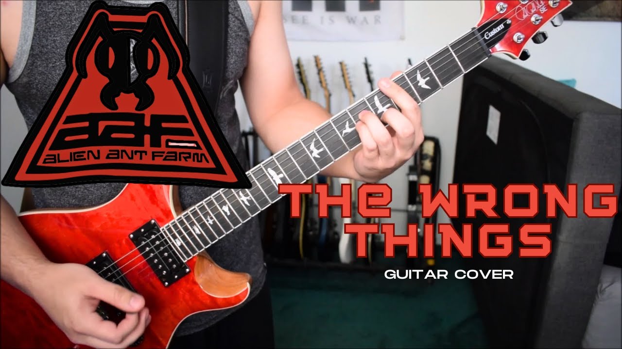 Alien Ant Farm - The Wrong Things (Guitar Cover)
