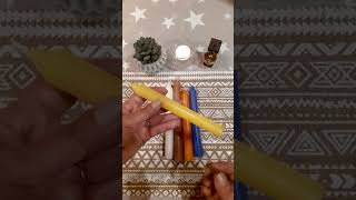 🔮COMO ESCRIBIR CORRECTAMENTE EN LAS VELAS #shorts #magiablanca #ritual #hechizos