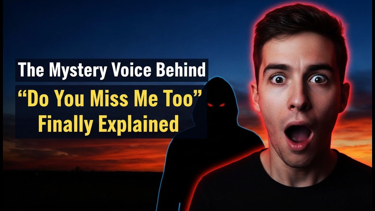 The Identity of the Singer of 'Do You Miss Me Too' Revealed