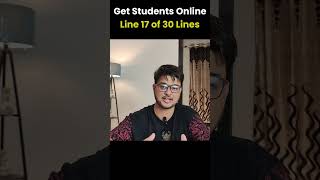 Students for Online Coaching | Line 17