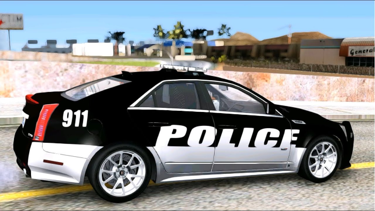 Cadillac cts police