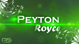 WWE - Peyton Royce Custom Entrance Video (Titantron)