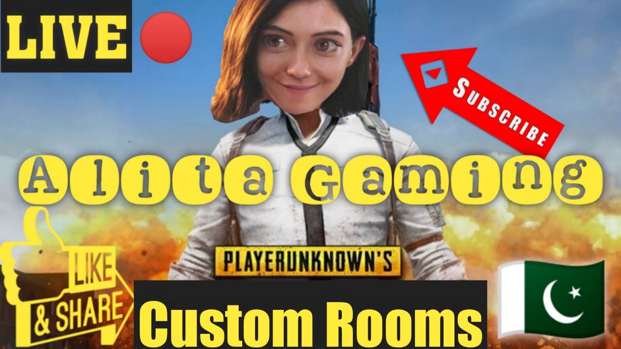 Live Stream | pubg mobile | Girl streamer | Custom Rooms | Pakistan
