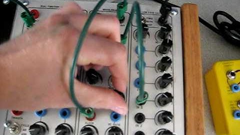 DIY Synth Panel Basic Demonstration - Video 2 of 6