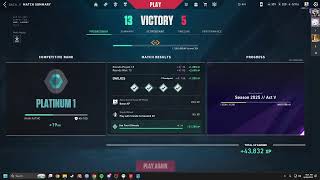 Qualified! SpiralOut plays Valorant Premier on Sunset