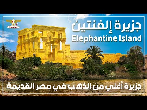 جزيرة إلفنتين بأسوان   