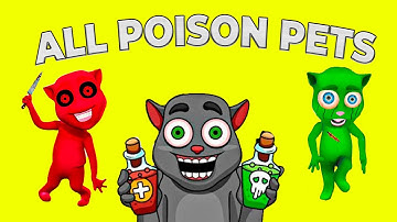 All Poison Pets | Talking Juan vs Evil Juan vs Troll Juan