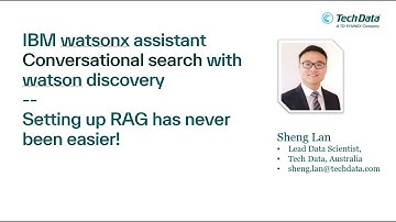 IBM watsonx RAG with conversational search | Setting up RAG has never been easier!