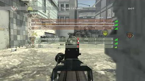 XxGaMBLeR 1v3 Clutch MW2 GB Match