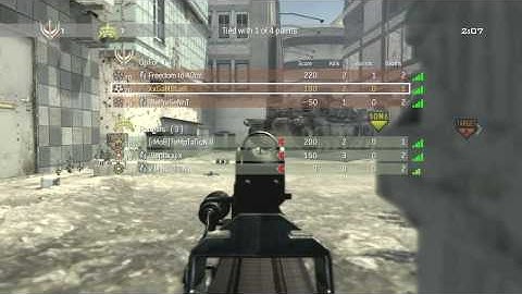 XxGaMBLeR 1v3 Clutch MW2 GB Match