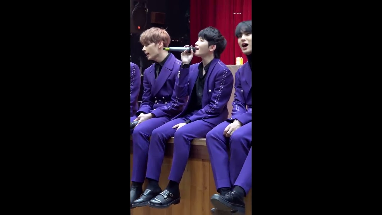 세븐틴 우지(WOOZI) - 171112 목동팬싸 캠프파이어 직캠 (세로ver.)