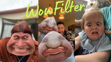 Funny face filter #3 | try not to laugh