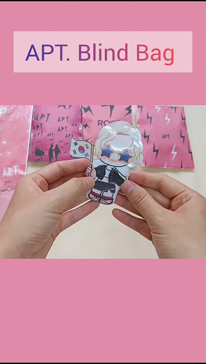 Paper Diy🎙️APT. Blind Bag🥁 How to make Paper Nails✨ Paper Squishy 💕ASMR #blindbag #apt #papernails