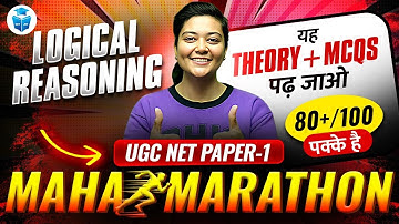 UGC NET Paper 1 Logical Reasoning Marathon Class | UGC NET Logical Reasoning Revision | Aditi Mam