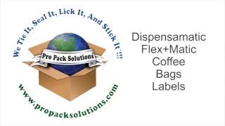 Labeling Coffee Bags with the Flexmatic
