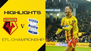 TOM INCE, HAT-TRICK HERO | Watford 3-0 Birmingham City | Short Highlights