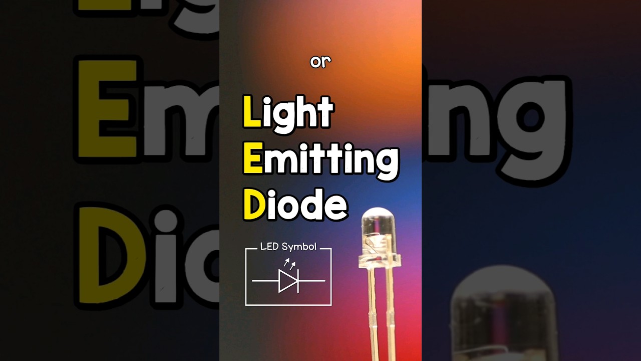 What is an LED and how does it work #technology #electronics #engineering #led