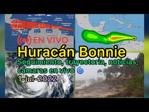 Bonnie, LIVE goes through Costa Rica: real-time trajectory, rain and latest news |  Through NHC |  Hurricane in Costa Rica  United States of America  ANSWERS