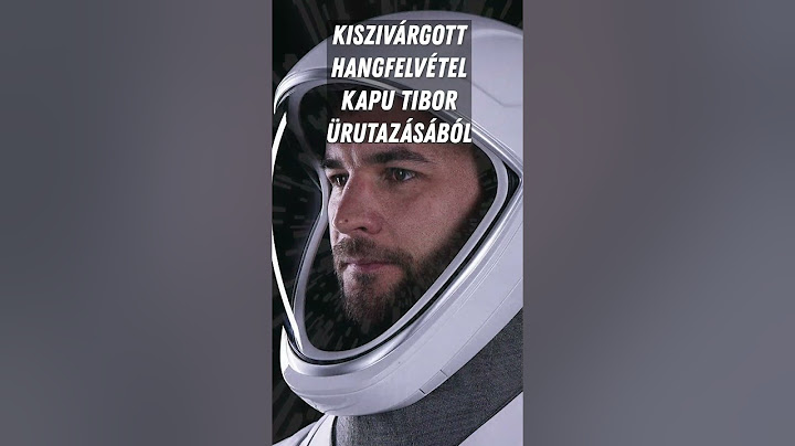 EXKLUZÍV HANGFELVÉTEL KAPU TIBORTÓL, AZ ŰRÁLLOMÁSRÓL! #nemazasrác #shorts #vicces