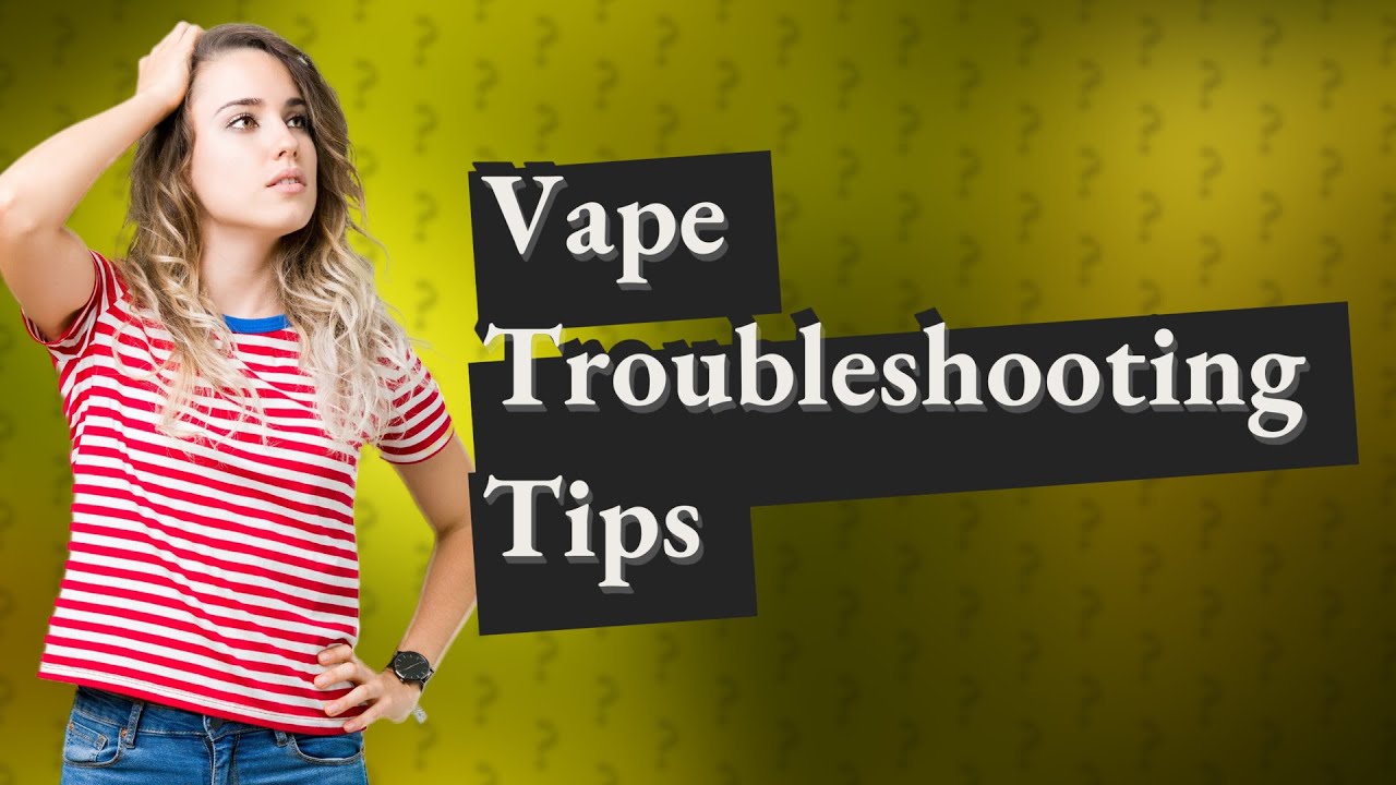 Why does my vape light up but not hit?