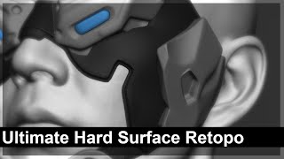 Ultimate Zbrush Retopology Technique for Hard Surface