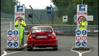 Zufahrt / Entrance Touristenfahrten 10.06.2018 Nurburgring Nordschleife