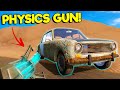I DESTROYED AI Cars with a PHYSICS GUN in Modded Long Drive!
