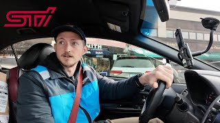 Amazon Flex Deliveries in a Subaru WRX STI!