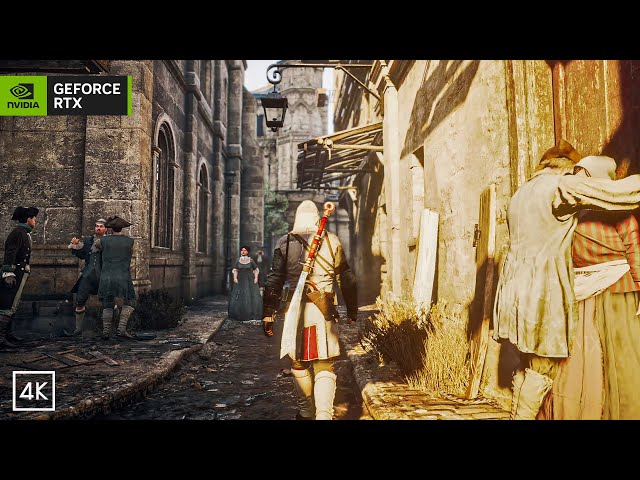 Assassin's Creed Unity Looks Like a Current Generation Game With ReShade  Ray Tracing in New 8K Video