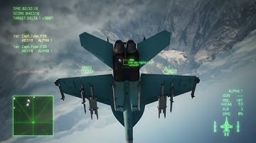 Ace Combat 7 Multiplayer - F/A-18E - Ambush