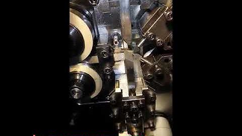 2 Axis CNC Spring Coiler - AL 208 0.08mm Spring Making