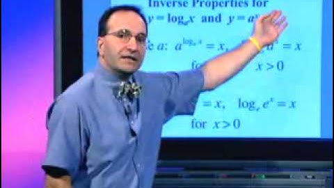 Calc 1.5 Functions and Logarithms