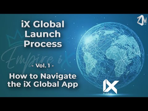 iX Global Launch Process - How to Navigate the App [OLD LOGIN METHOD]