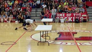 Obstacle course: LHS Homecoming Pep Rally 2018