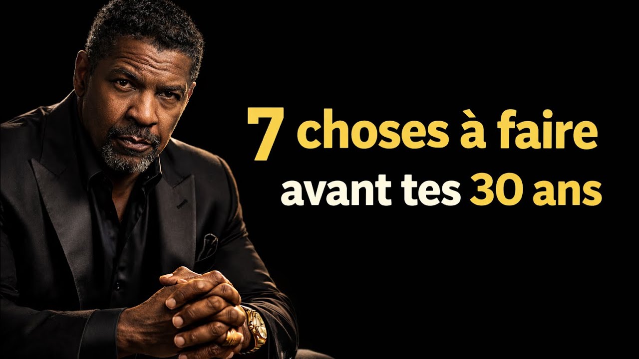 Construit ton avenir en appliquant, c’est 7 choses￼….