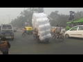 Overloaded indian road