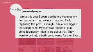 Robbery at gunpoint leads popular Atlanta restaurant  to go cashless