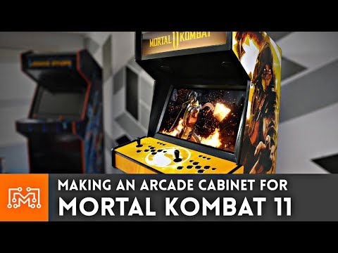 Making An Arcade Cabinet For Mortal Kombat 11 Youtube