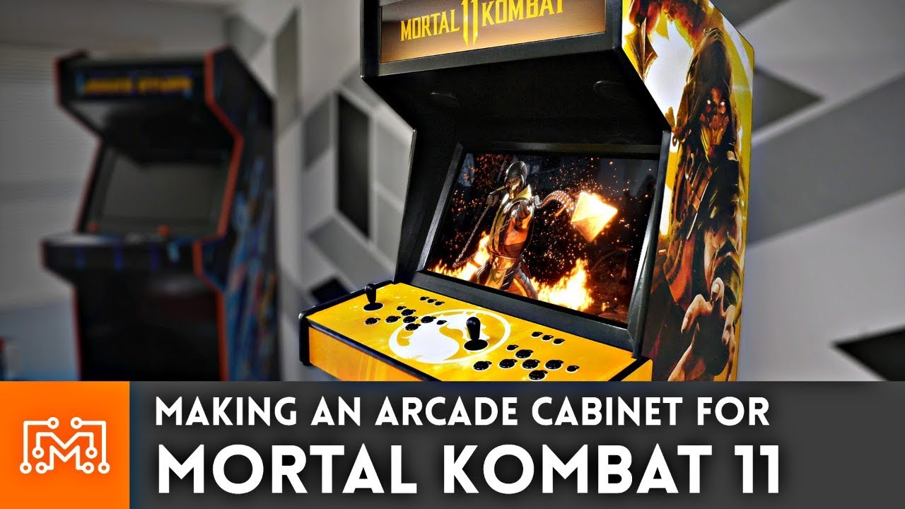 Making An Arcade Cabinet For Mortal Kombat 11 Youtube