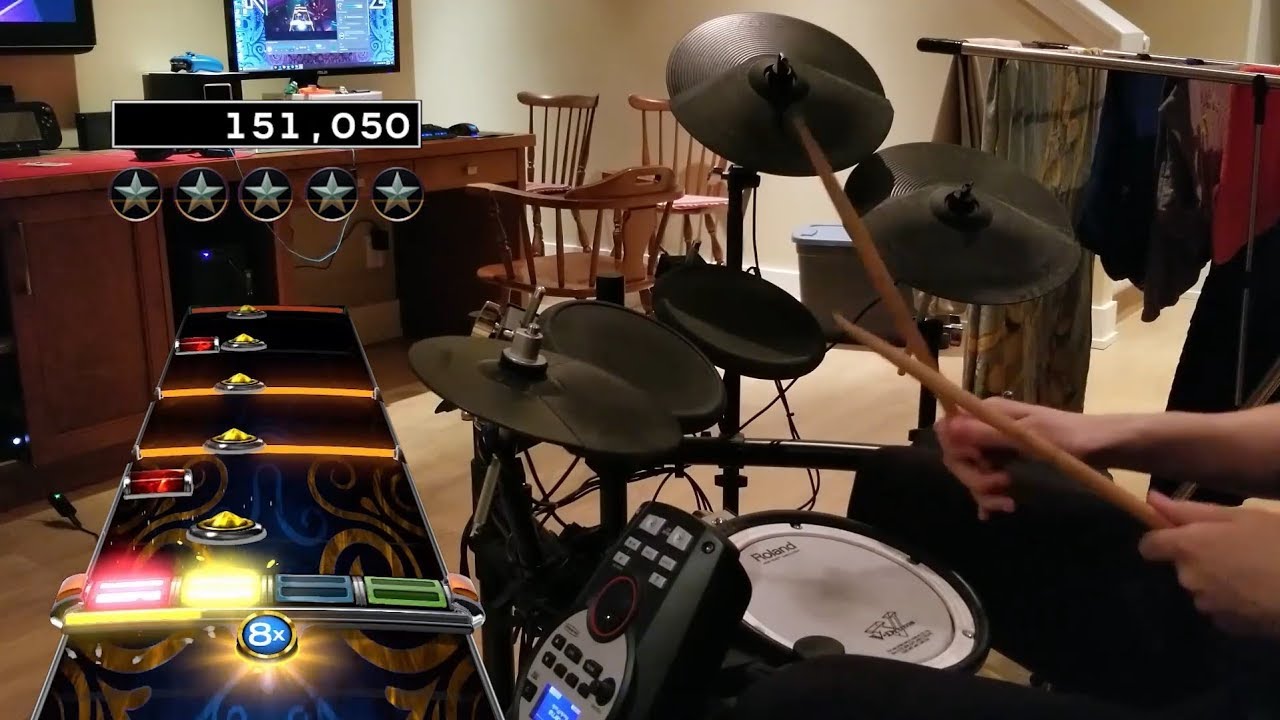 3's & 7's by Queens of the Stone Age | Rock Band 4 Pro Drums 100% FC