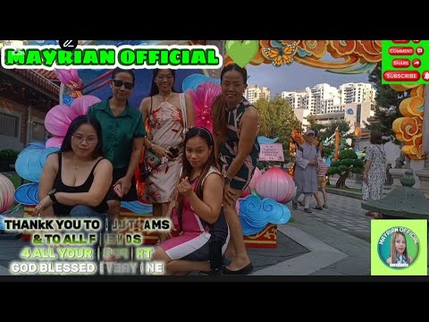 Ligawen Sister Quick Escape at Lian Shan Shuang Lin Monastery @mayrianofficial #premiere