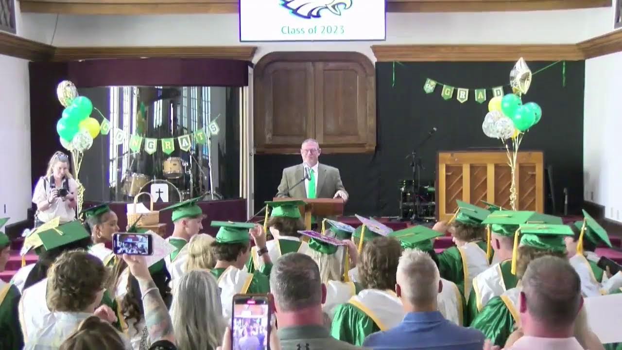 EAHS 2023 Graduation at FBC Mebane NC LIVESTREAM 6/10/2023 YouTube