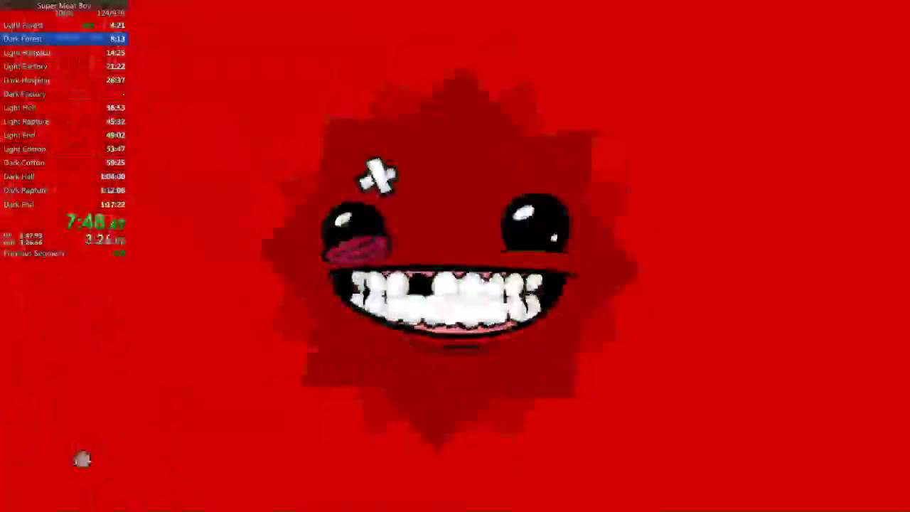 Super Meat Boy 106 Speedrun in 11607 YouTube